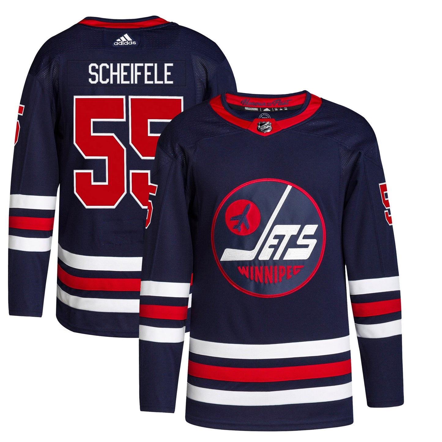 Mark Scheifele Winnipeg Jets adidas 2021/22 Alternate Primegreen Authentic Pro Player Jersey - Navy