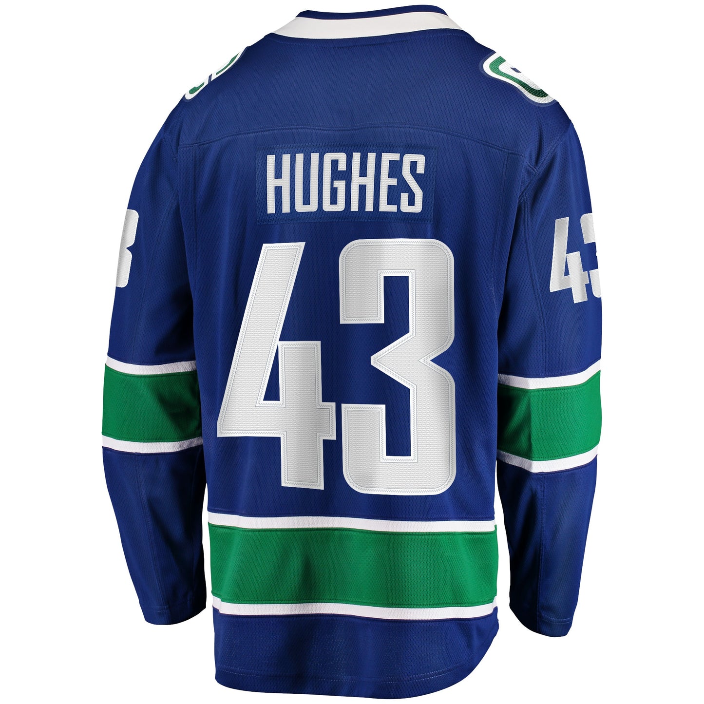 Quinn Hughes Vancouver Canucks Fanatics Branded Home Premier Breakaway Player Jersey - Blue